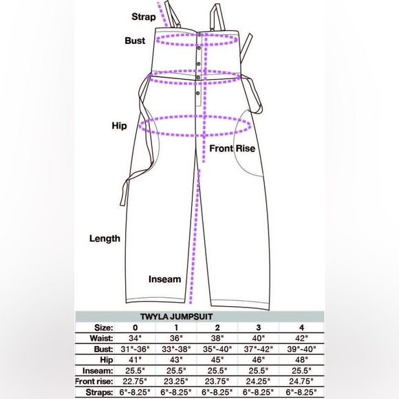 Gravel & Gold linen jumpsuit, never worn - Picture 5 of 7